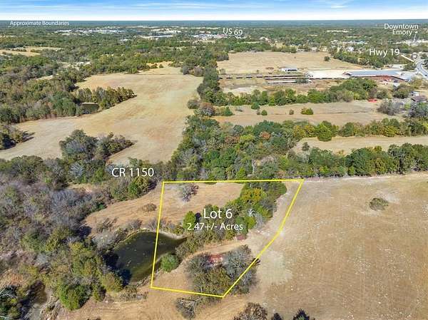 2.47 Acres of Mixed-Use Land for Sale in Emory, Texas