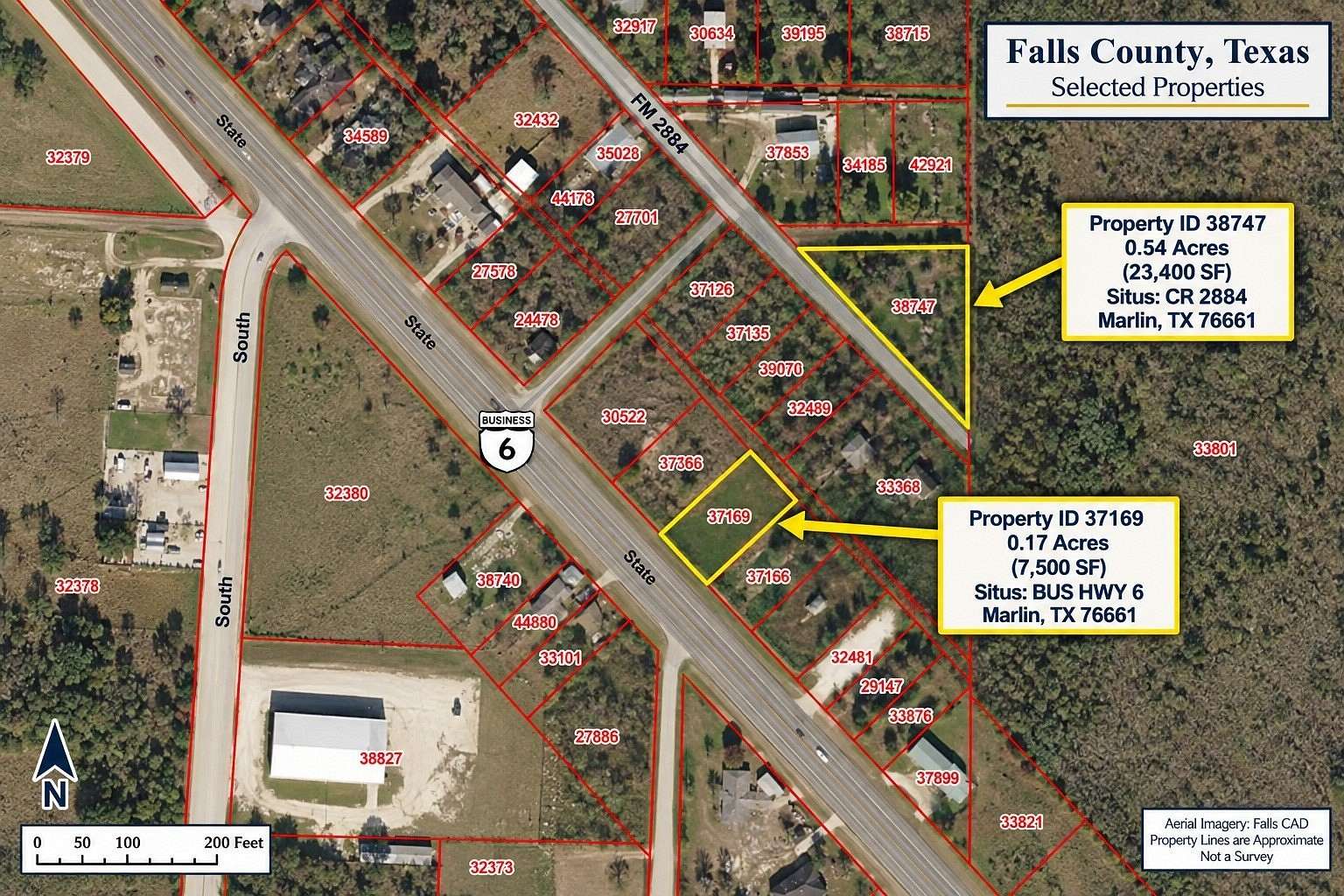 0.17 Acres of Land for Sale in Marlin, Texas
