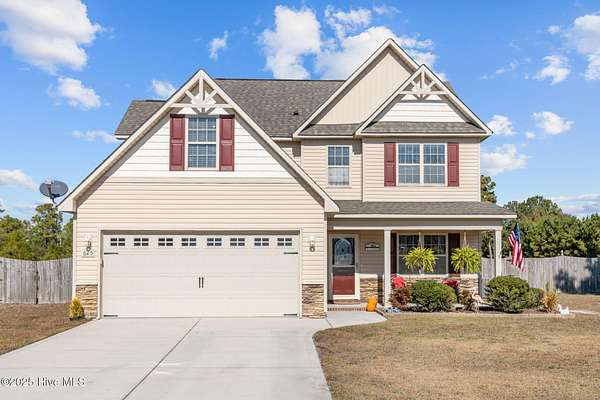 3.4 Acres of Residential Land with Home for Sale in Hubert, North Carolina