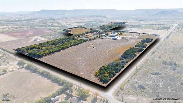 35.5 Acres of Agricultural Land with Home for Sale in Abilene, Texas