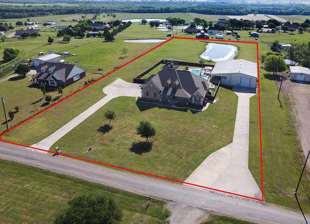 3.53 Acres of Residential Land with Home for Sale in Crandall, Texas