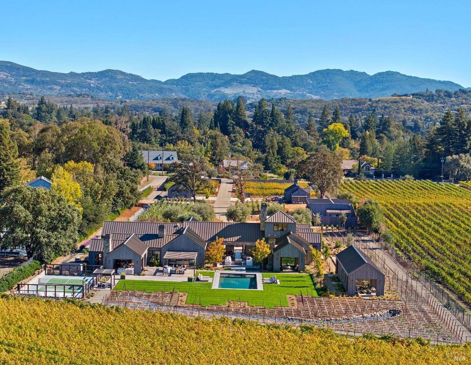 5 Acres of Residential Land with Home for Sale in Napa, California
