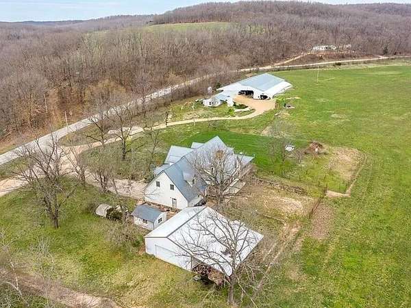270 Acres of Land with Home for Sale in Falcon, Missouri