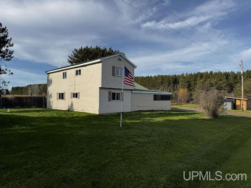 4 Acres of Residential Land with Home for Sale in Pelkie, Michigan