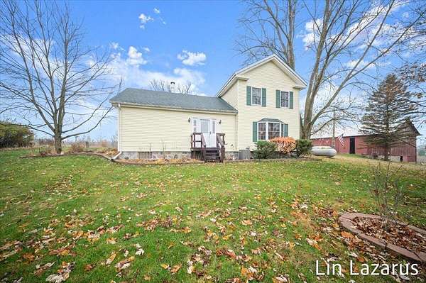 10 Acres of Land with Home for Sale in Three Rivers, Michigan