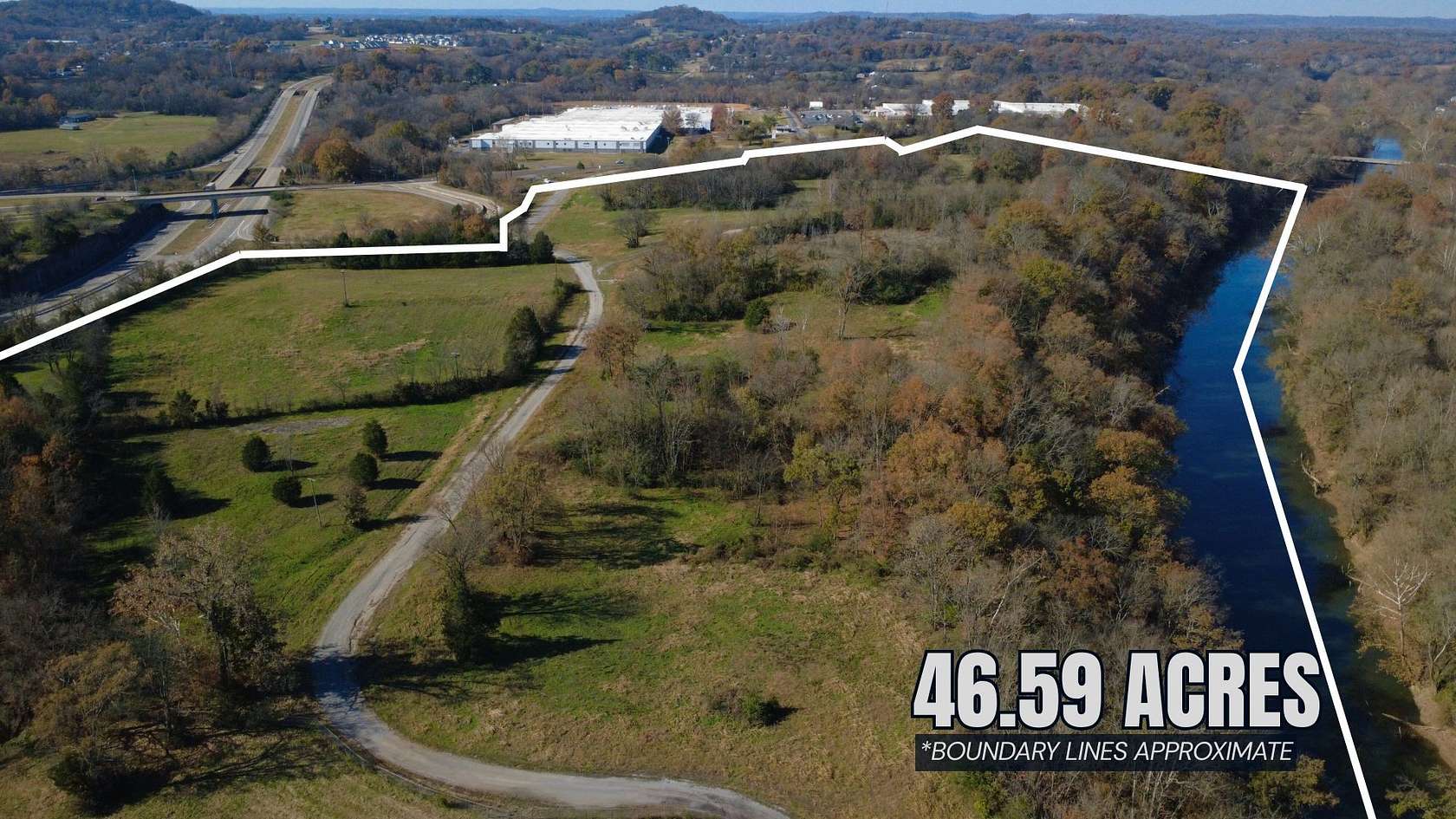 46.6 Acres of Commercial Land for Sale in Columbia, Tennessee