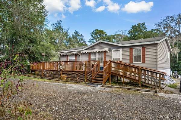 5 Acres of Residential Land with Home for Sale in Brooksville, Florida