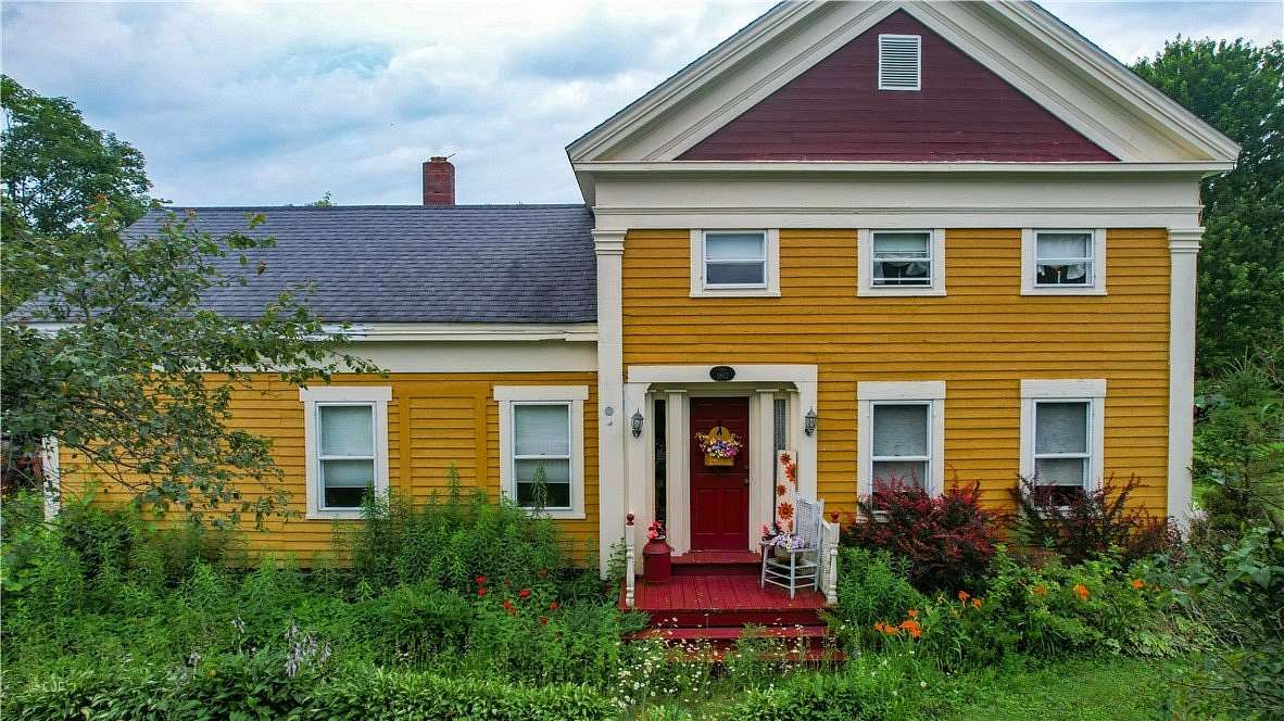 15 Acres of Land with Home for Sale in Burlington Flats, New York