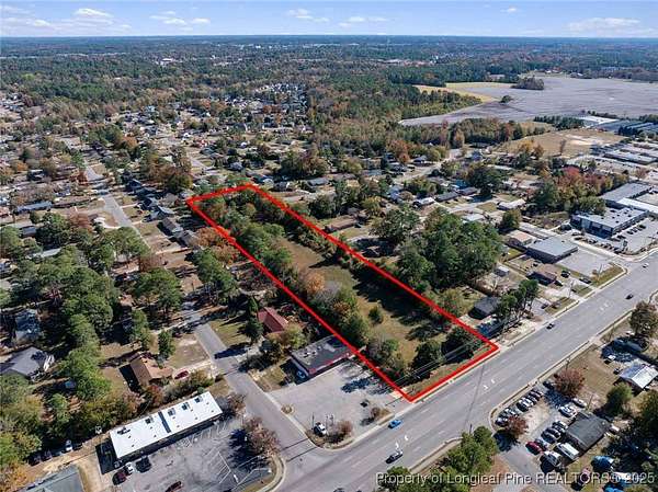 3 Acres of Commercial Land for Sale in Fayetteville, North Carolina