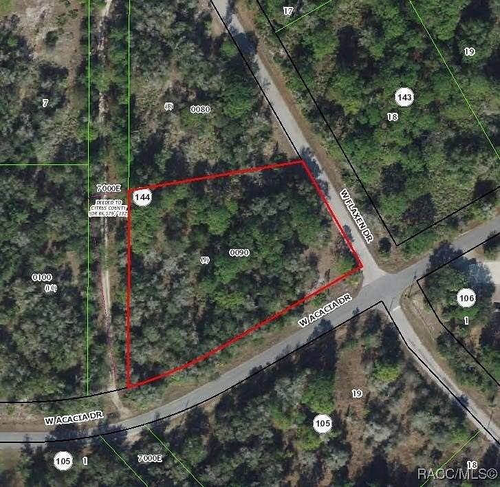 1.2 Acres of Residential Land for Sale in Crystal River, Florida