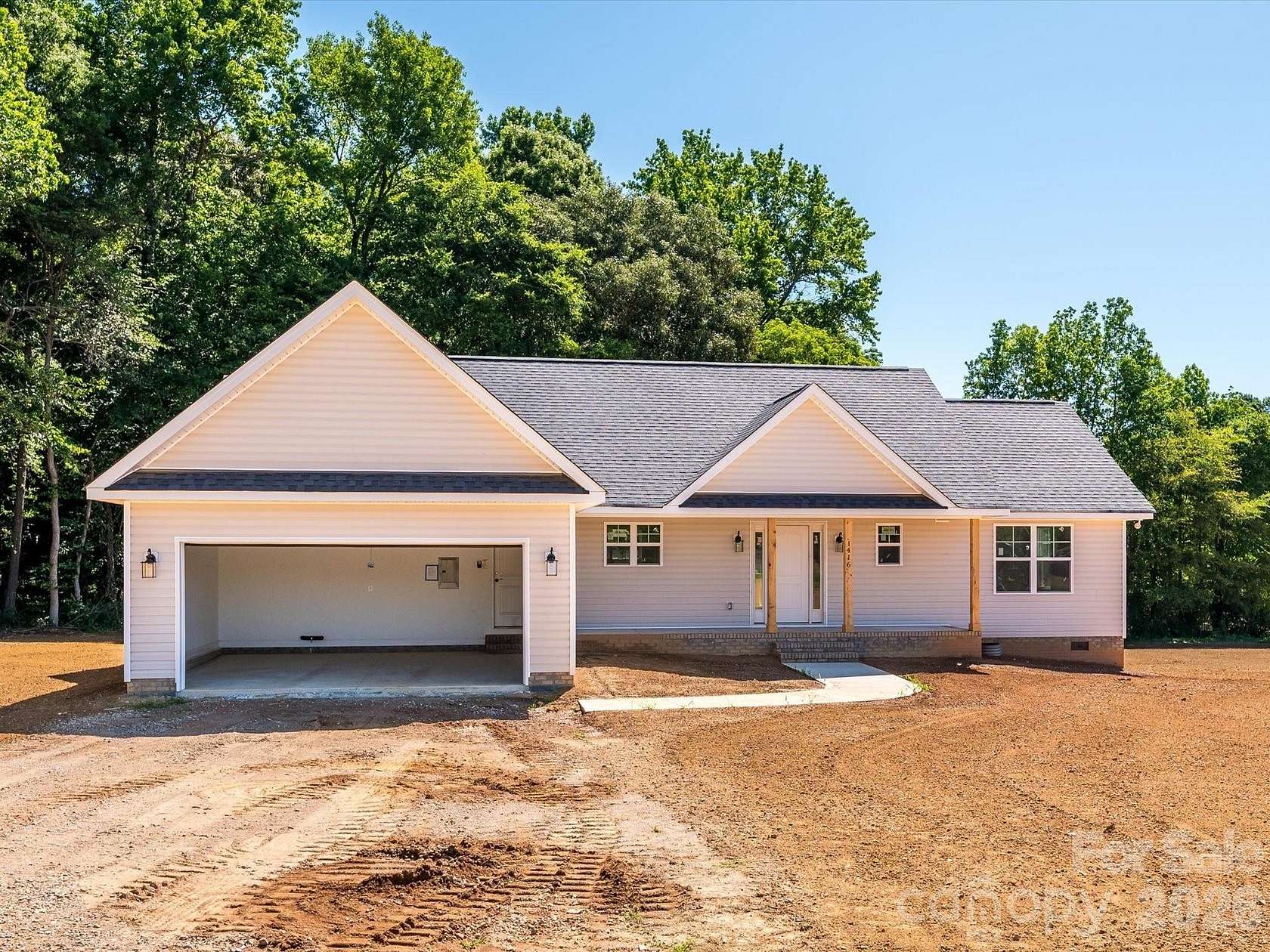 3.16 Acres of Land with Home for Sale in Monroe, North Carolina