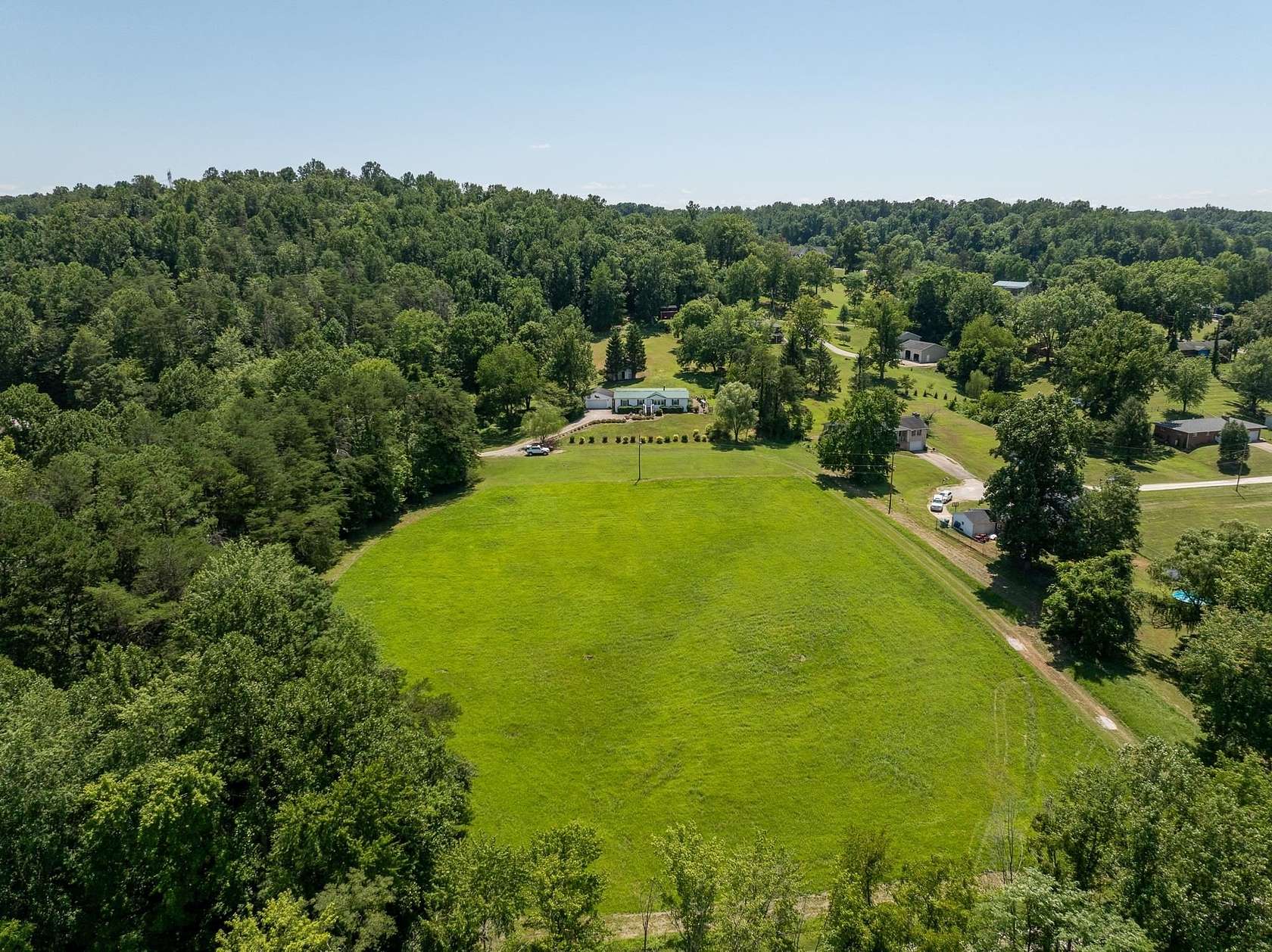 11.9 Acres of Land with Home for Sale in Hurricane, West Virginia