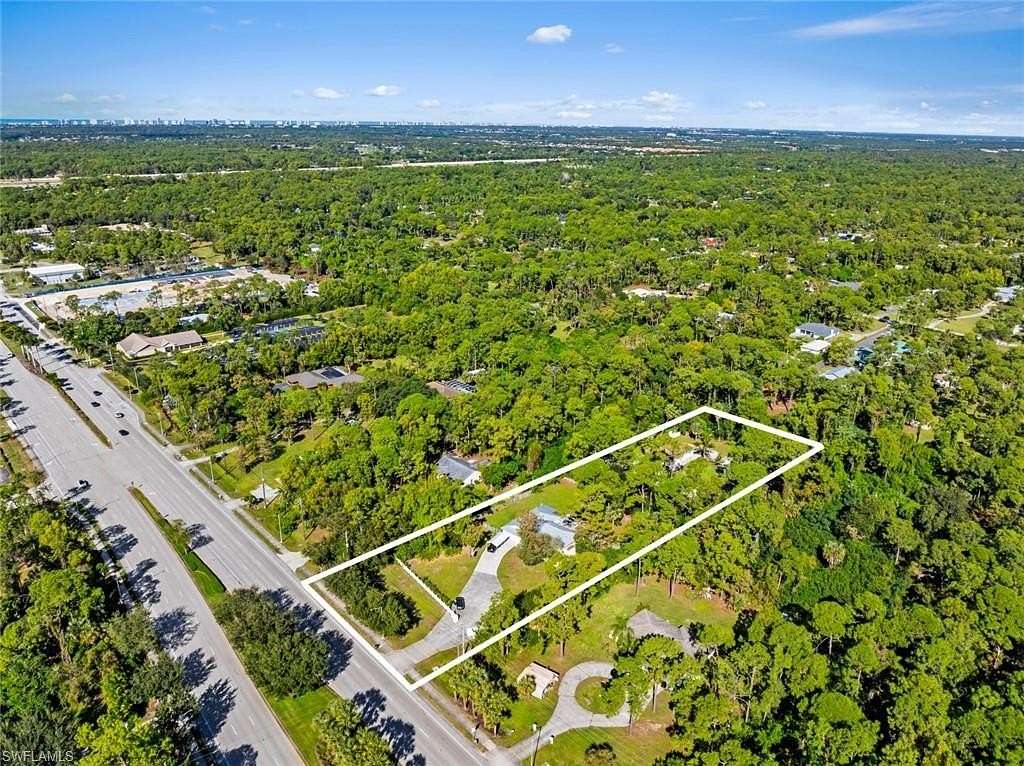 2.34 Acres of Land with Home for Sale in Naples, Florida