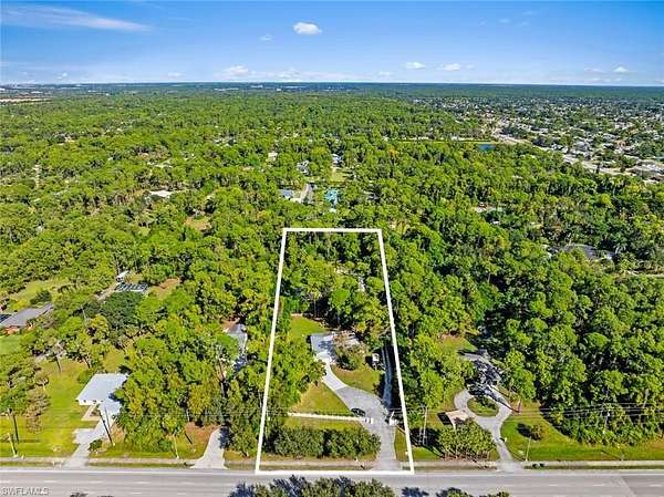 2.34 Acres of Residential Land with Home for Sale in Naples, Florida