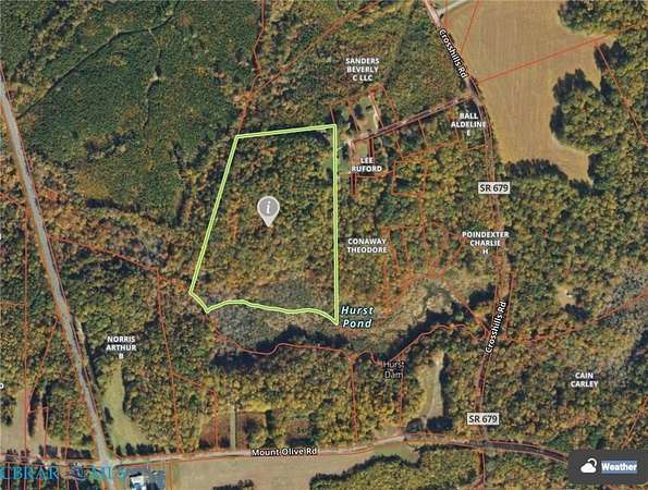 18 Acres of Recreational & Residential Land for Sale in Heathsville, Virginia
