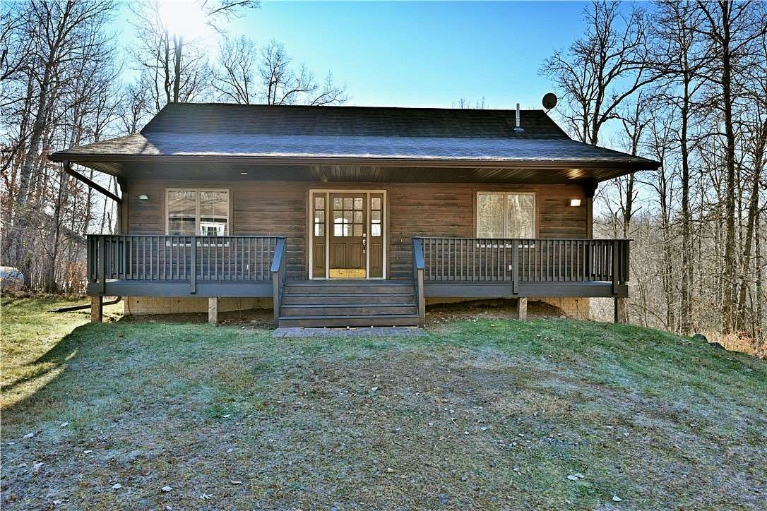 5 Acres of Residential Land with Home for Sale in Springbrook, Wisconsin