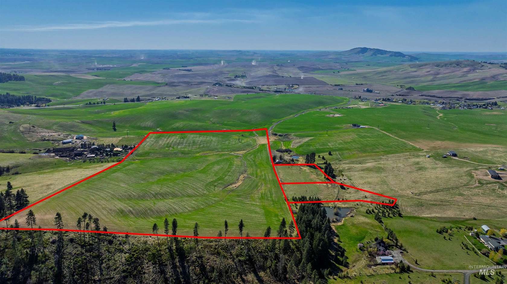 87.2 Acres of Agricultural Land for Sale in Viola, Idaho
