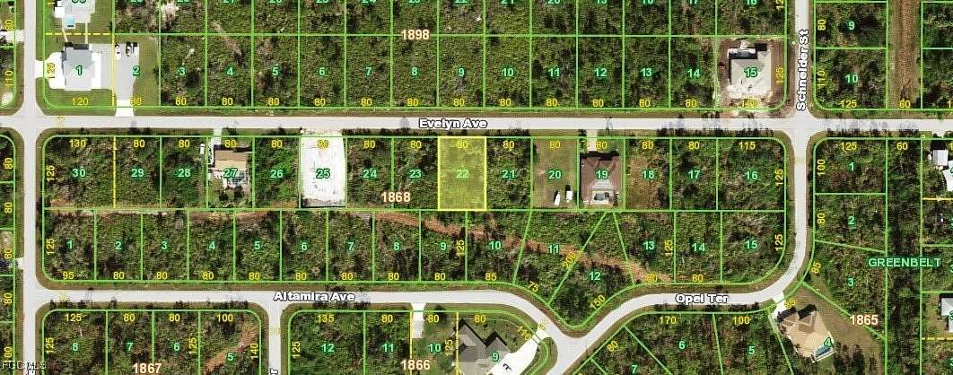 0.23 Acres of Residential Land for Sale in Port Charlotte, Florida