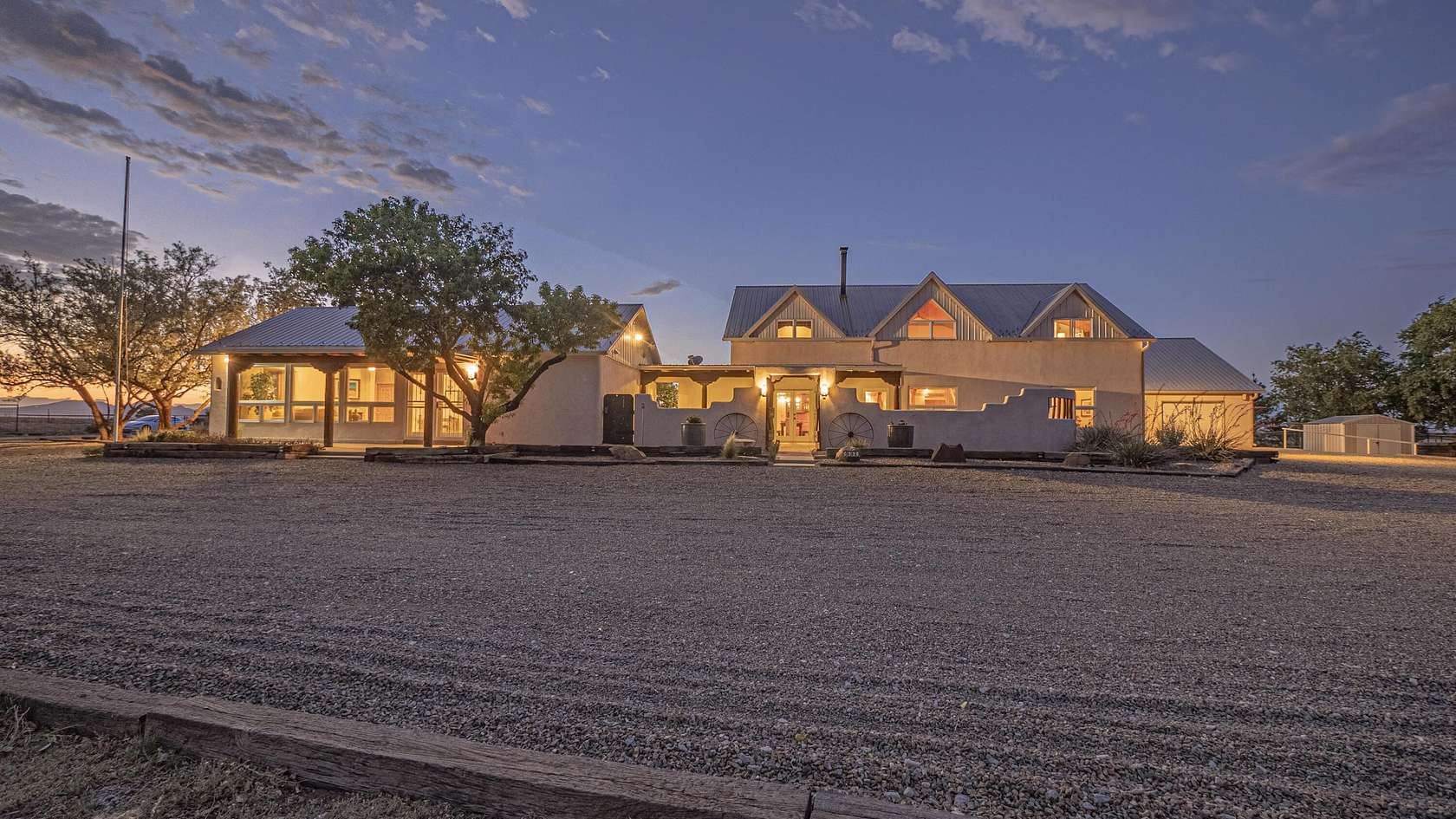 201 Acres of Land with Home for Sale in Stanley, New Mexico