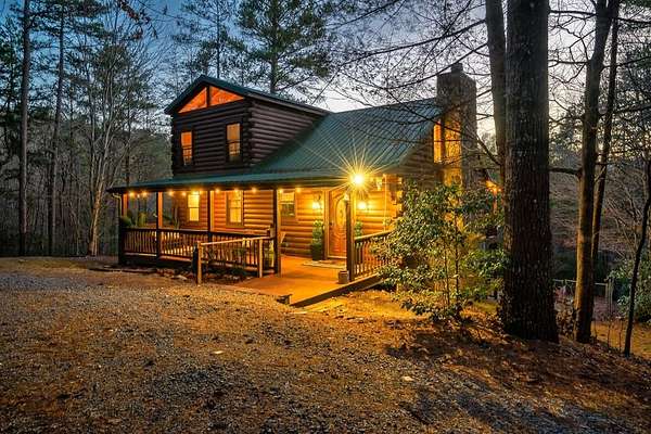 1.54 Acres of Land with Home for Sale in Blue Ridge, Georgia