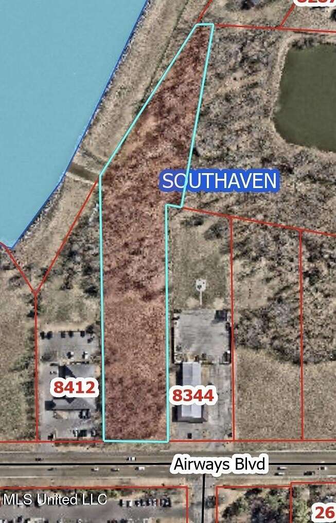 3.1 Acres of Commercial Land for Sale in Southaven, Mississippi
