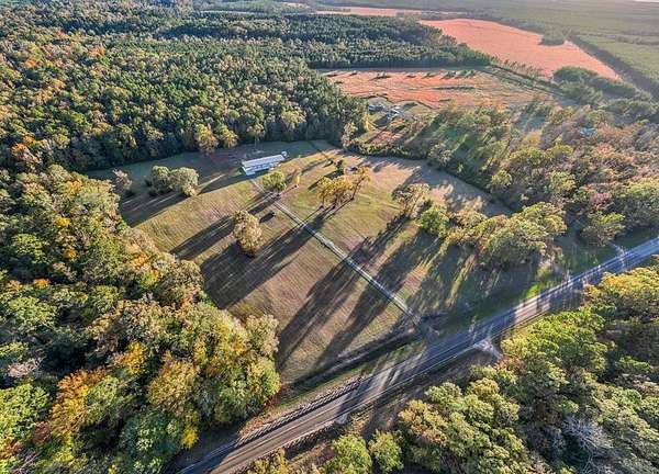 20.4 Acres of Recreational Land with Home for Sale in Bronson, Texas