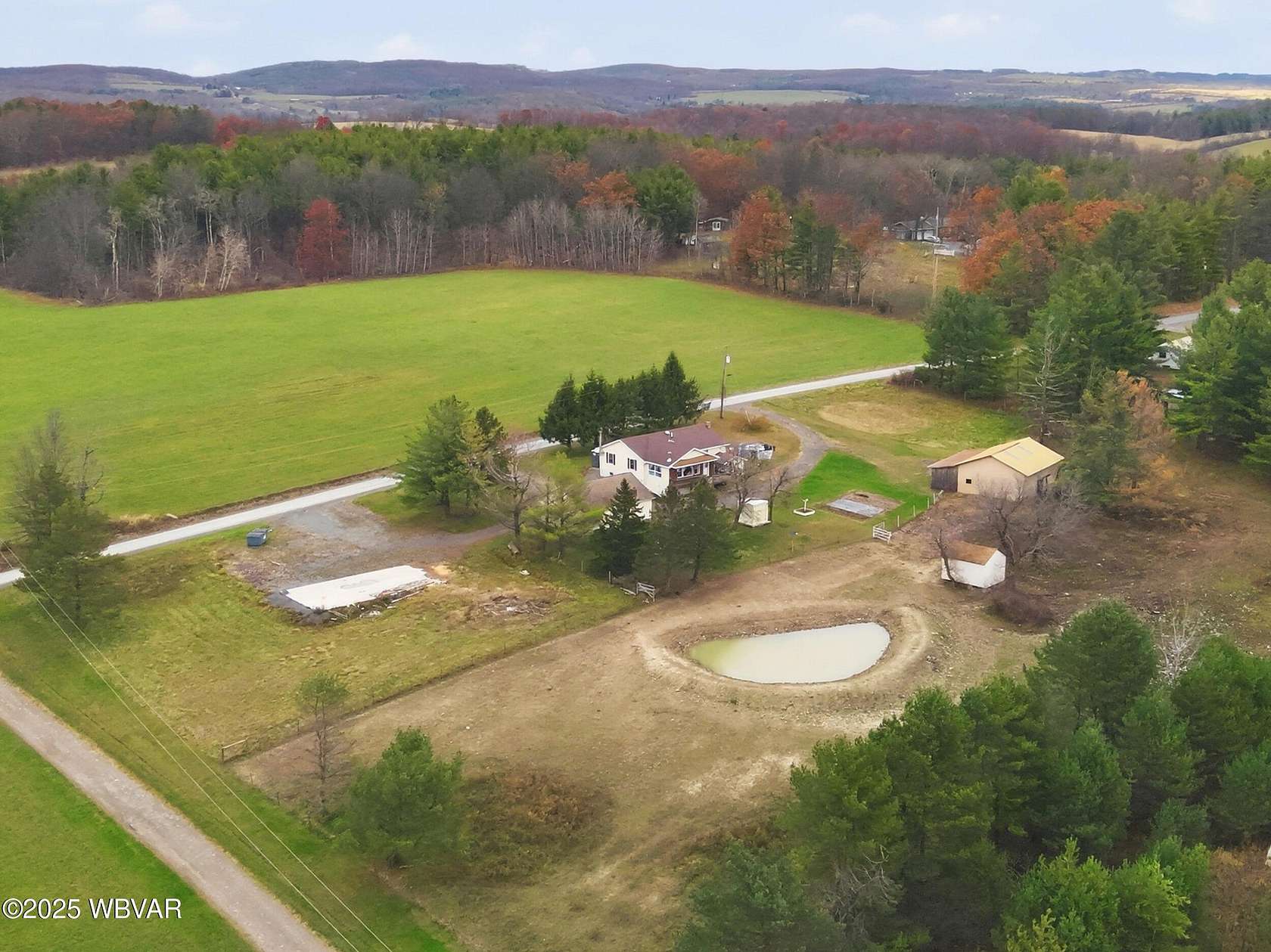 3.5 Acres of Residential Land with Home for Sale in Granville Summit, Pennsylvania