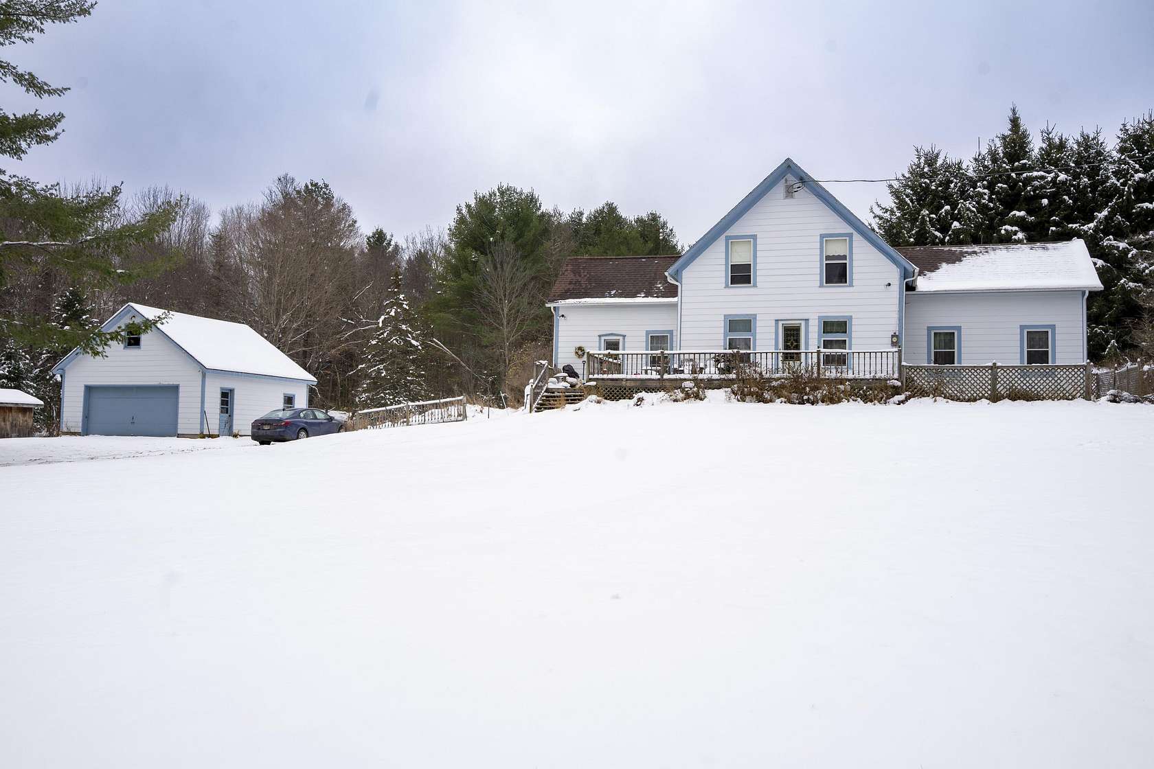 75.2 Acres of Land with Home for Sale in Saranac, New York