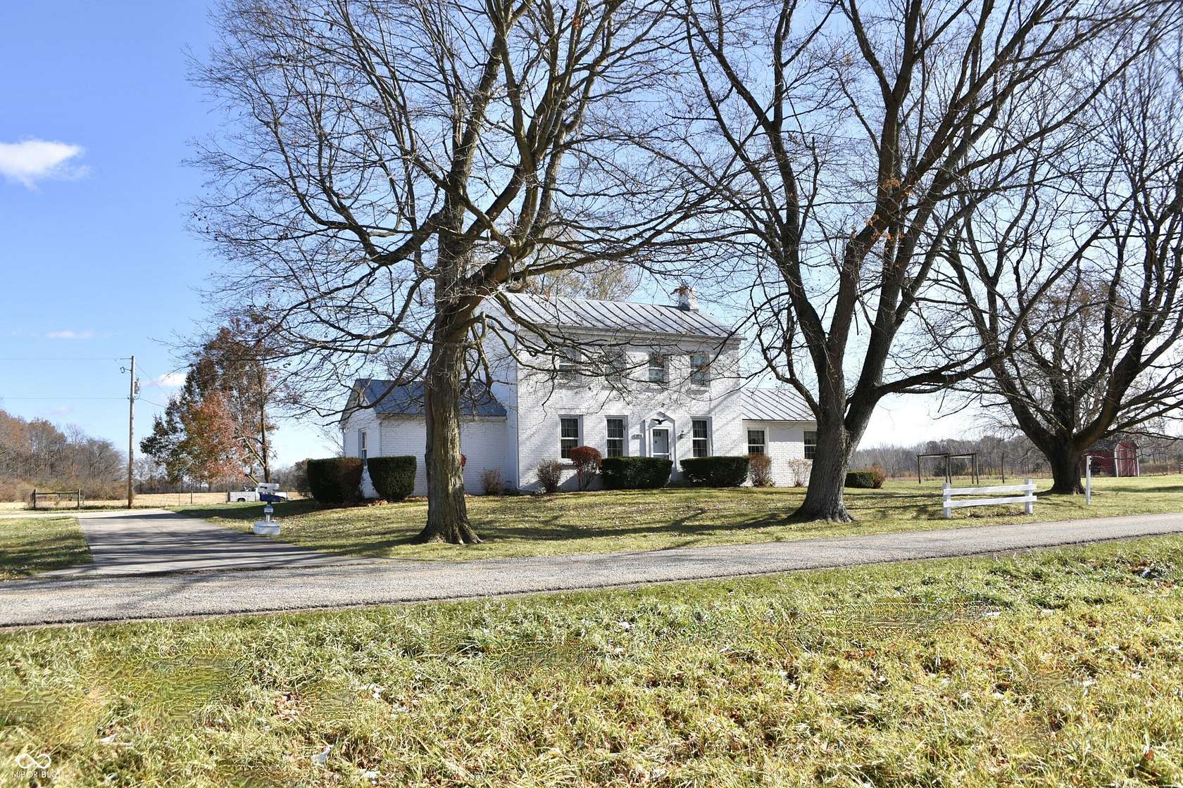 16.8 Acres of Land with Home for Sale in Albany, Indiana