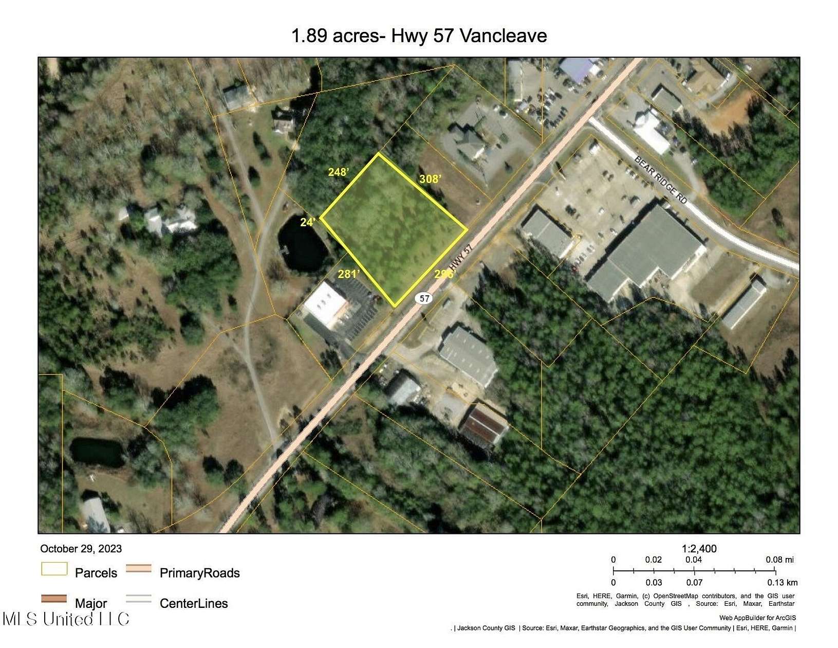 1.89 Acres of Land for Sale in Vancleave, Mississippi