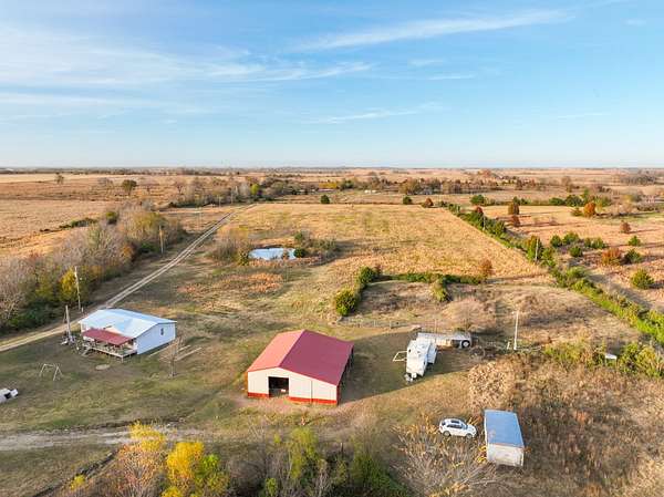 20 Acres of Land with Home for Sale in Checotah, Oklahoma