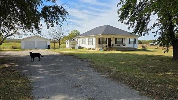 10 Acres of Land with Home for Sale in Glenpool, Oklahoma