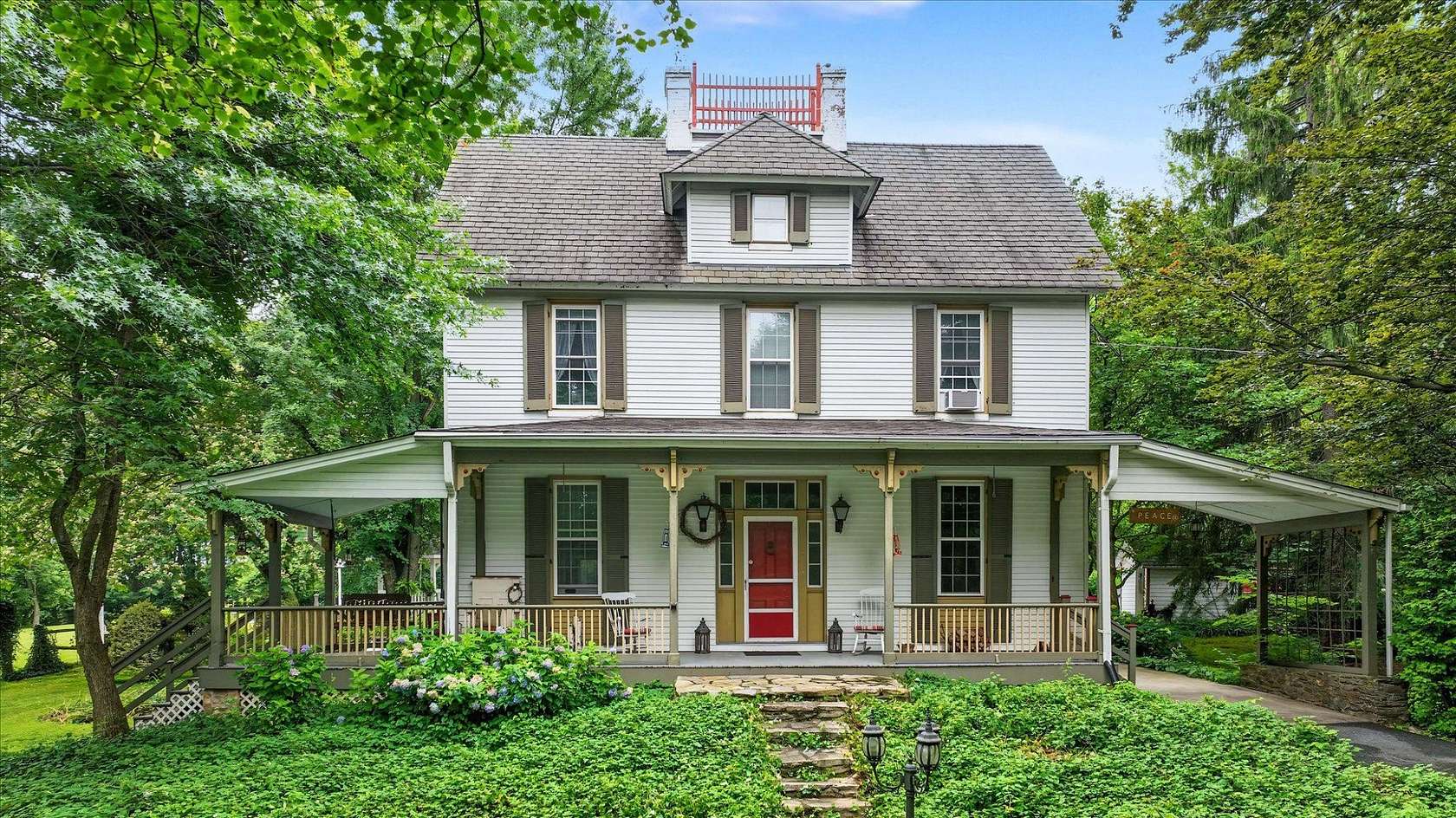 5 Acres of Land with Home for Sale in Frederick, Maryland