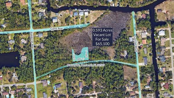 0.59 Acres of Residential Land for Sale in Pensacola, Florida