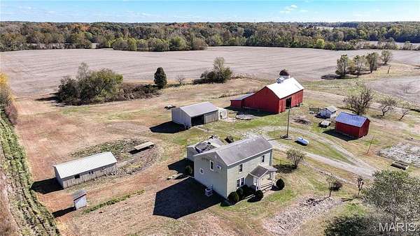 3.48 Acres of Residential Land with Home for Sale in Godfrey, Illinois