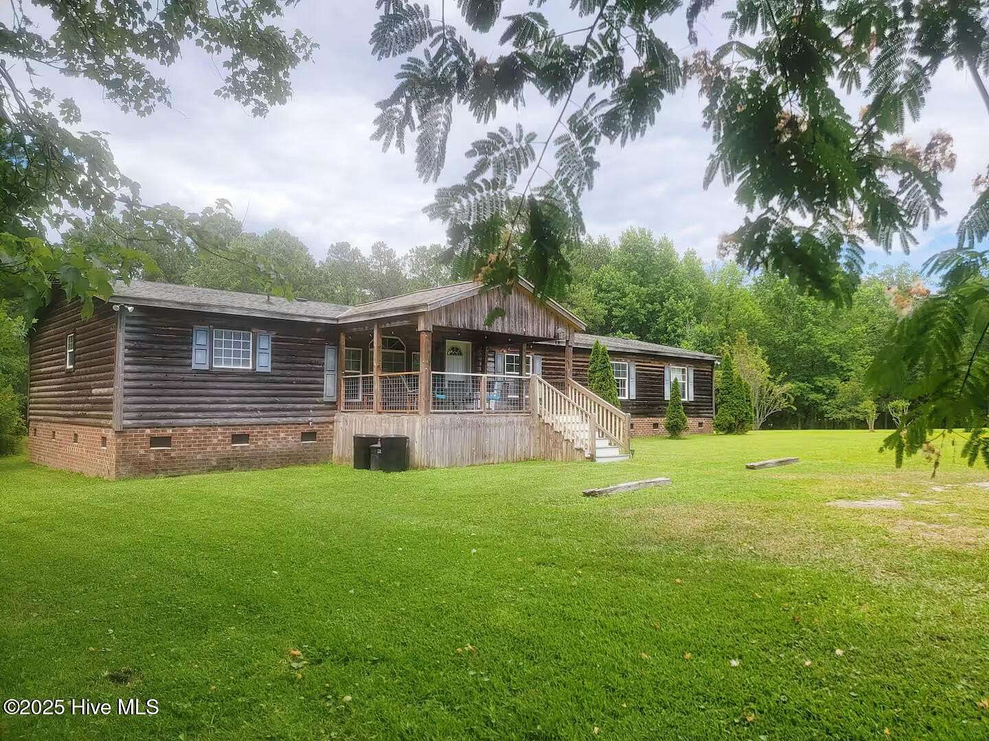 5 Acres of Residential Land with Home for Lease in Stella, North Carolina