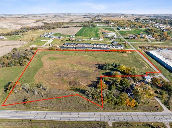 13.6 Acres of Commercial Land for Sale in Red Oak, Iowa