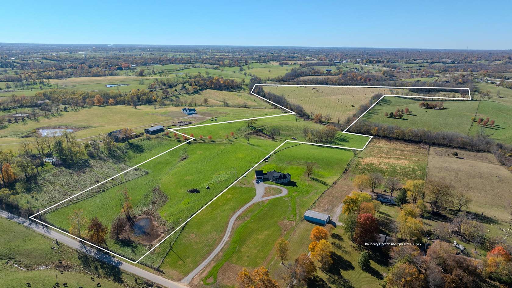 81.1 Acres of Agricultural & Residential Land for Sale in Paris, Kentucky