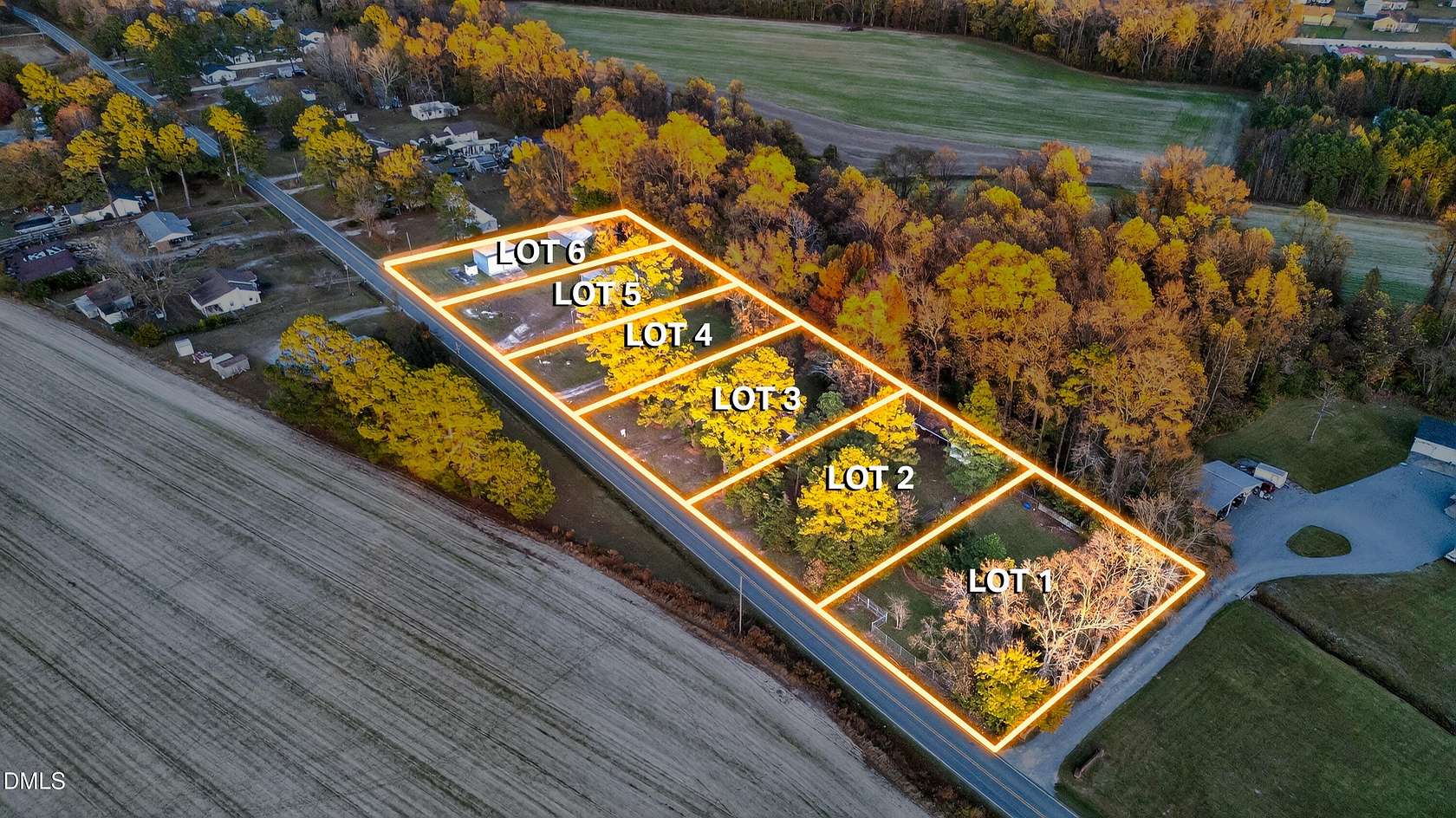 2.16 Acres of Residential Land with Home for Sale in Smithfield, North Carolina