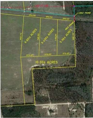 6 Acres of Residential Land for Sale in Lakeland, Georgia