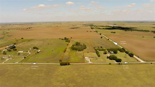 9 Acres of Land for Sale in Geronimo, Oklahoma