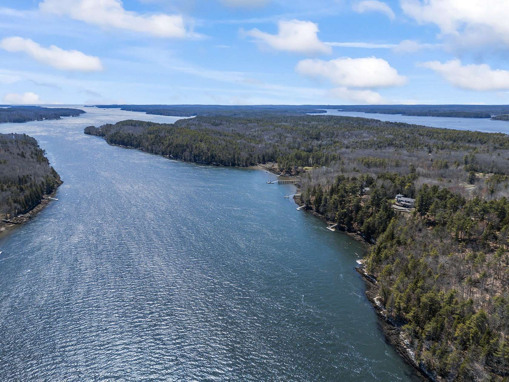 4.5 Acres of Residential Land with Home for Sale in Westport Island, Maine