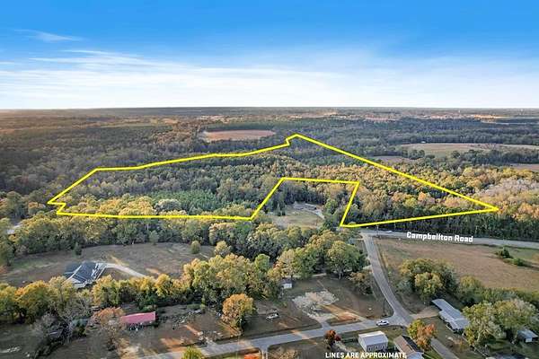 71.7 Acres of Recreational & Residential Land for Sale in Dothan, Alabama