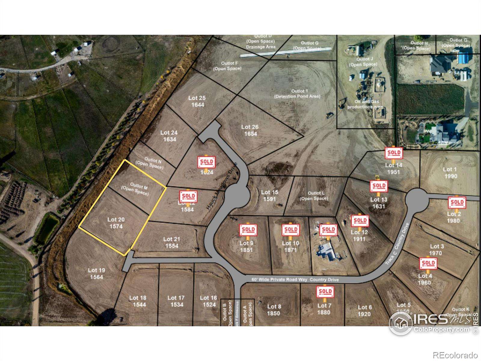 1 Acre of Residential Land for Sale in Frederick, Colorado