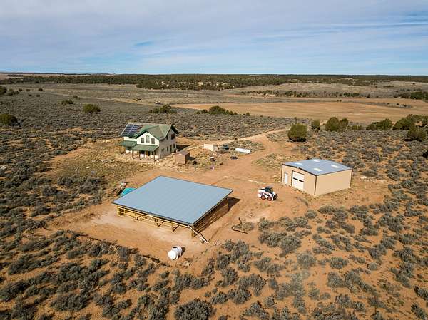 68.4 Acres of Recreational Land with Home for Sale in Monticello, Utah