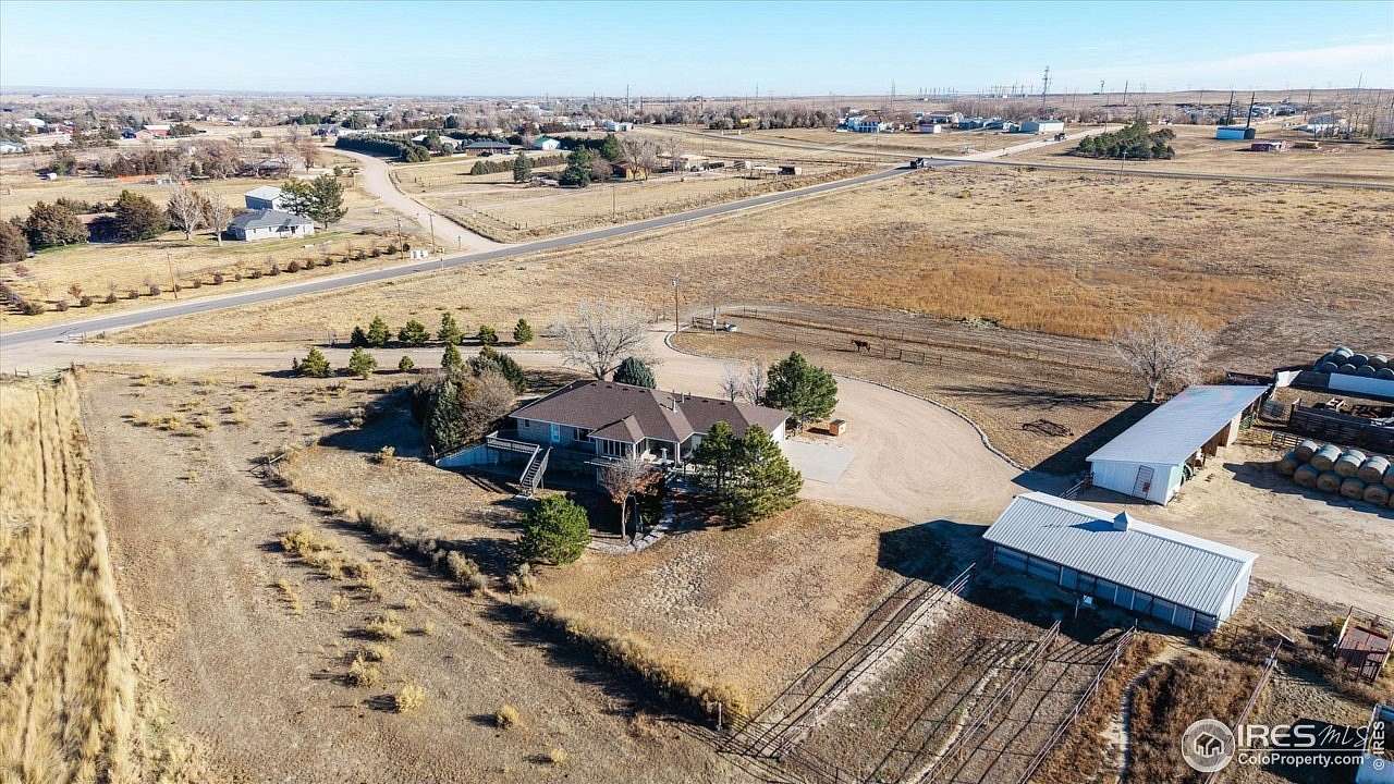 38.8 Acres of Agricultural Land with Home for Sale in Brush, Colorado