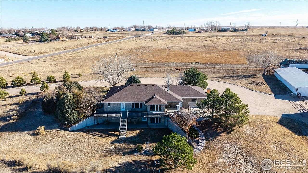 38.8 Acres of Agricultural Land with Home for Sale in Brush, Colorado