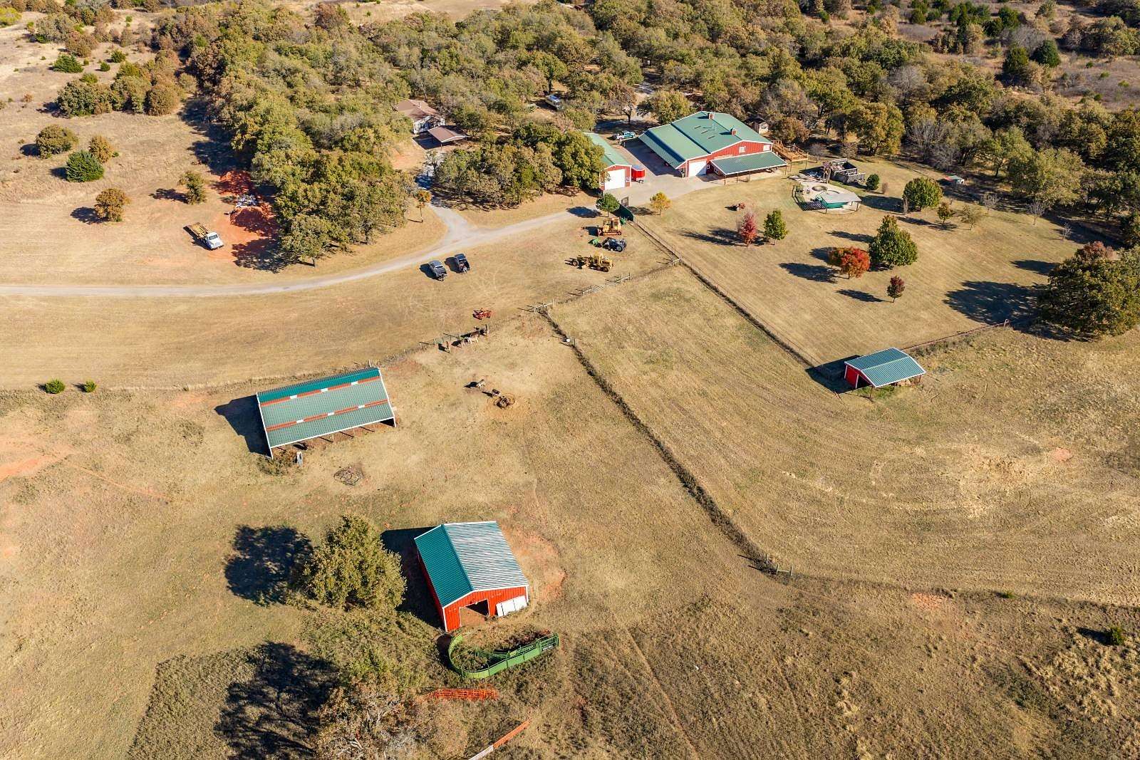 76 Acres of Improved Land for Auction in Blanchard, Oklahoma