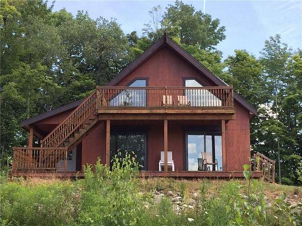 100 Acres of Land with Home for Sale in Burlington, New York