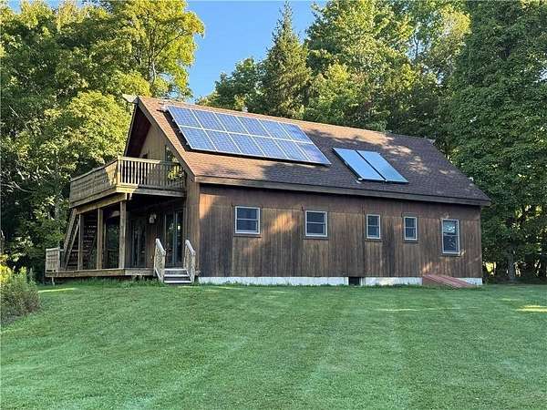 100 Acres of Land with Home for Sale in Burlington, New York